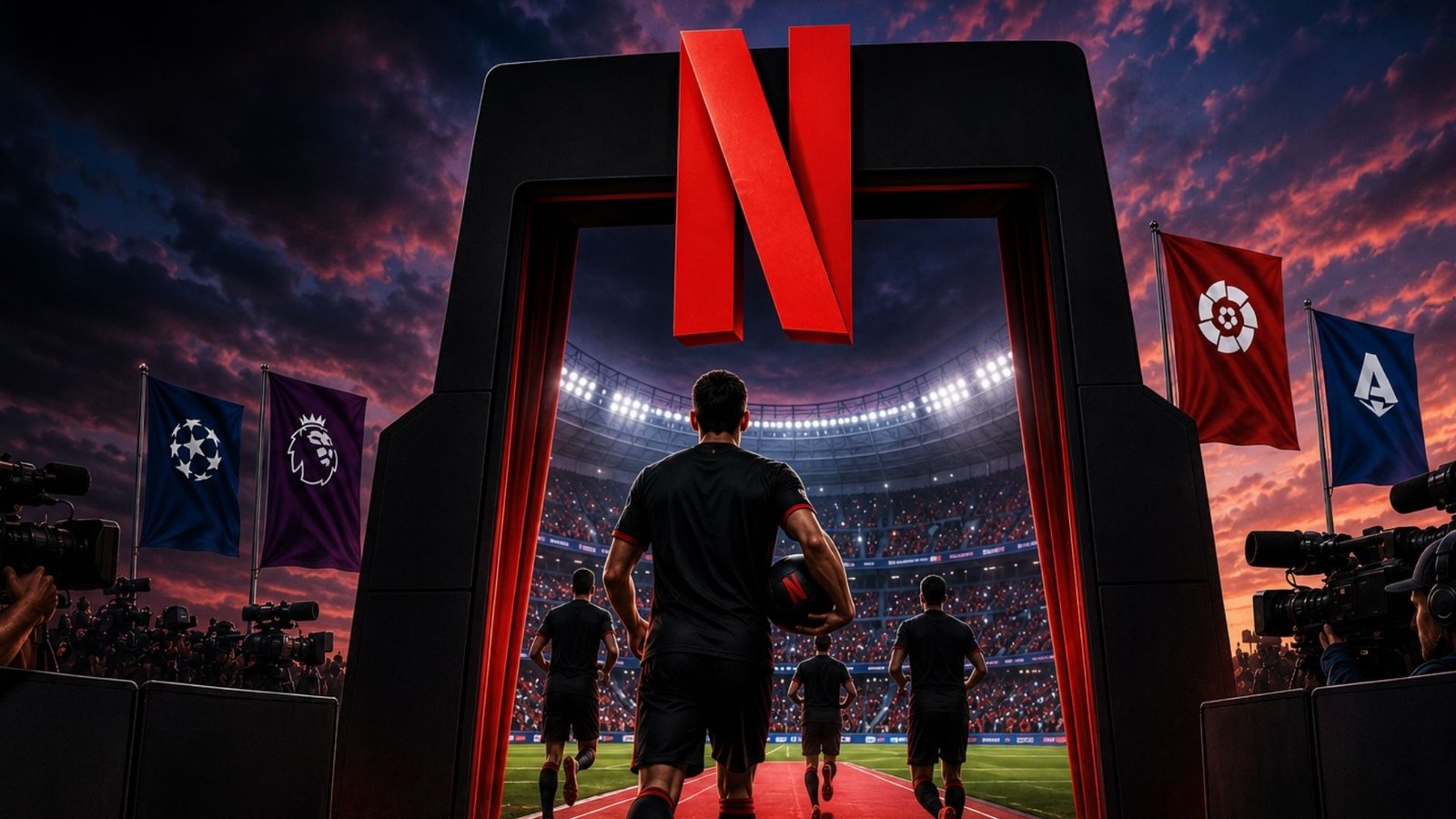 If Netflix enters the race for club football broadcasting, it will be game over
