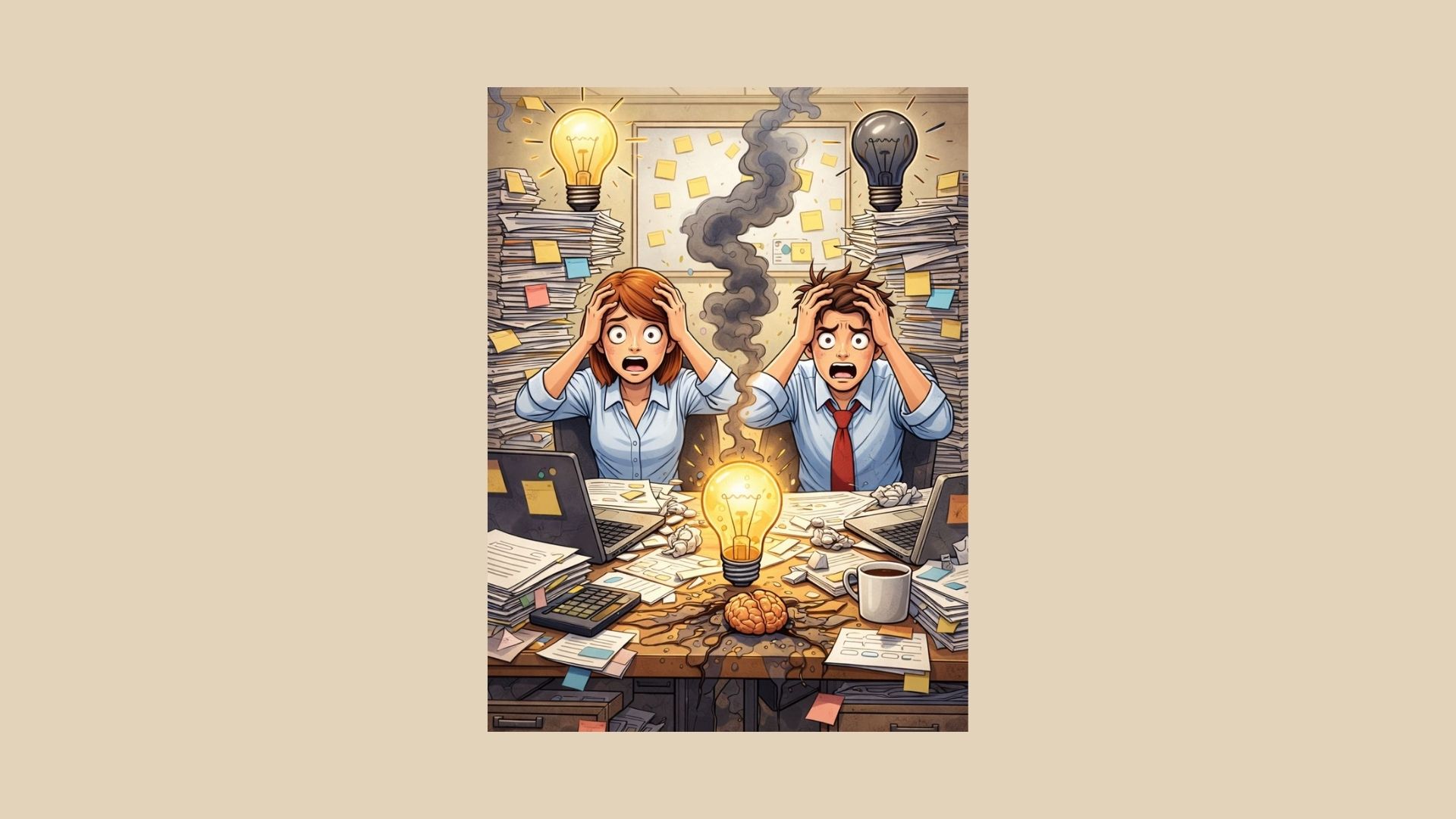 The Impact of Workload in Organisations and the Growing Deficit in Innovation